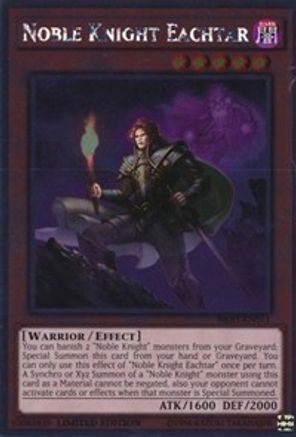 Noble Knight Eachtar [NKRT-EN011] Platinum Rare