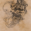 Djinni Windseer // Djinni Windseer (AAFR-074) - Adventures in the Forgotten Realms Art Series (Borderless) Foil
