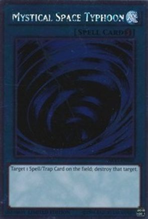 Mystical Space Typhoon [NKRT-EN040] Platinum Rare