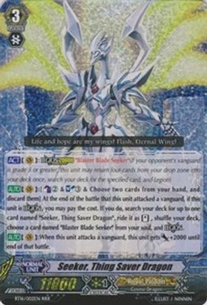Seeker, Thing Saver Dragon (BT16/002EN) [Legion of Dragons and Blades ver.E]