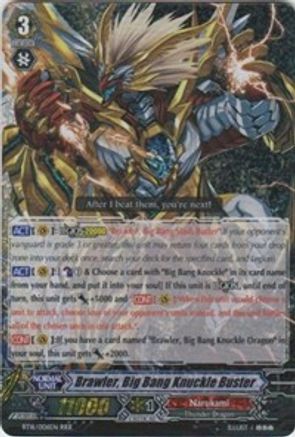 Brawler, Big Bang Knuckle Buster (BT16/006EN) [Legion of Dragons and Blades ver.E]