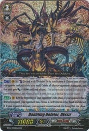 Daunting Deletor, Oksizz (BT16/009EN) [Legion of Dragons and Blades ver.E]