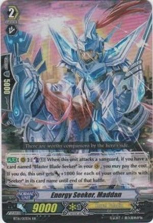 Energy Seeker, Maddan (BT16/013EN) [Legion of Dragons and Blades ver.E]