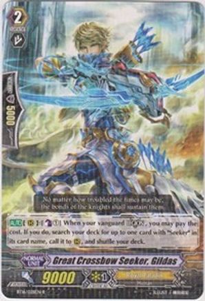 Great Crossbow Seeker, Gildas (BT16/028EN) [Legion of Dragons and Blades ver.E]