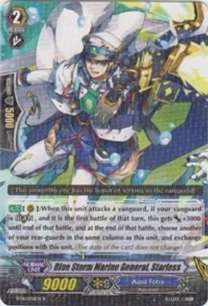 Blue Storm Marine General, Starless (BT16/056EN) [Legion of Dragons and Blades ver.E]