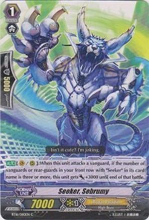 Seeker, Sebrumy (BT16/060EN) [Legion of Dragons and Blades ver.E]