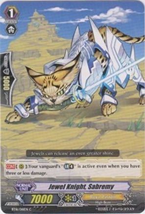 Jewel Knight, Sabremy (BT16/061EN) [Legion of Dragons and Blades ver.E]
