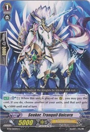 Seeker, Tranquil Unicorn (BT16/065EN) [Legion of Dragons and Blades ver.E]