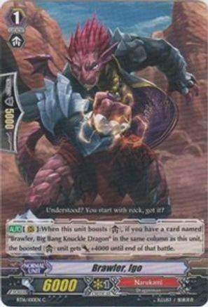 Brawler, Igo (BT16/100EN) [Legion of Dragons and Blades ver.E]