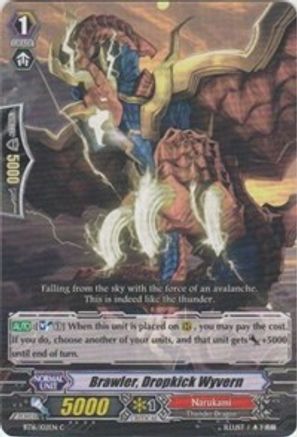 Brawler, Dropkick Wyvern (BT16/102EN) [Legion of Dragons and Blades ver.E]