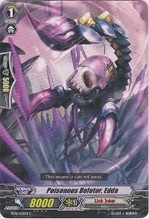 Poisonous Deletor, Edda (BT16/122EN) [Legion of Dragons and Blades ver.E]