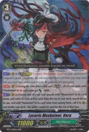 Lycoris Musketeer, Vera (BT17/010EN) [Blazing Perdition ver.E]