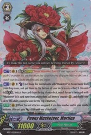 Peony Musketeer, Martina (BT17/025EN) [Blazing Perdition ver.E]