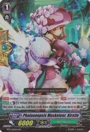 Phalaenopsis Musketeer, Kirstie (BT17/026EN) [Blazing Perdition ver.E]