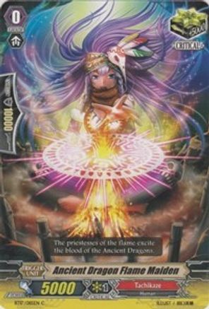 Ancient Dragon Flame Maiden (BT17/085EN) [Blazing Perdition ver.E]