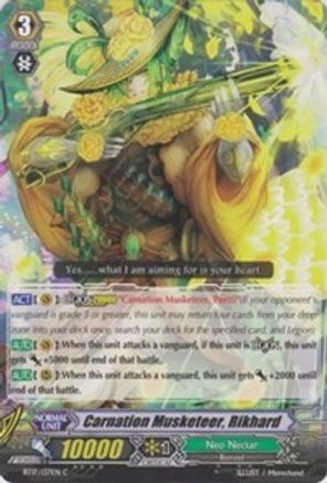 Carnation Musketeer, Rikhard (BT17/137EN) [Blazing Perdition ver.E]