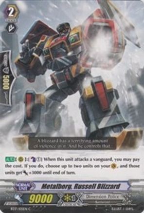 Metalborg, Russell Blizzard (BT17/105EN) [Blazing Perdition ver.E]