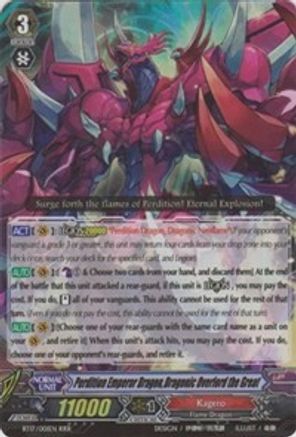 Perdition Emperor Dragon, Dragonic Overlord the Great (BT17/001EN) [Blazing Perdition ver.E]