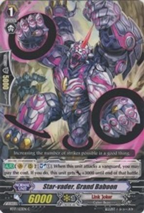 Star-vader, Grand Baboon (BT17/123EN) [Blazing Perdition ver.E]