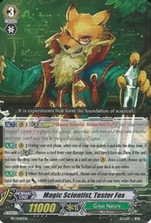 Magic Scientist, Tester Fox (PR/0140EN) [Promo Cards]