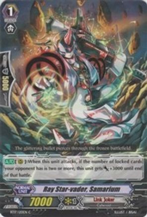 Ray Star-vader, Samarium (BT17/120EN) [Blazing Perdition ver.E]