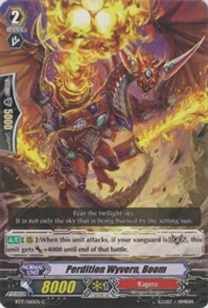Perdition Wyvern, Boom (BT17/065EN) [Blazing Perdition ver.E]