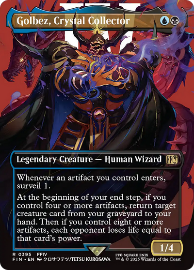 Golbez, Crystal Collector (FIN-395) - FINAL FANTASY (Borderless)