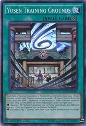 Yosen Training Grounds [THSF-EN008] Super Rare