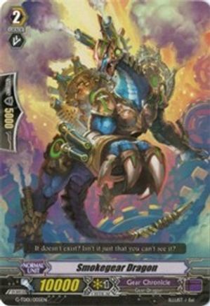 Smokegear Dragon (G-TD01/005EN) [Awakening of The Interdimensional Dragon]