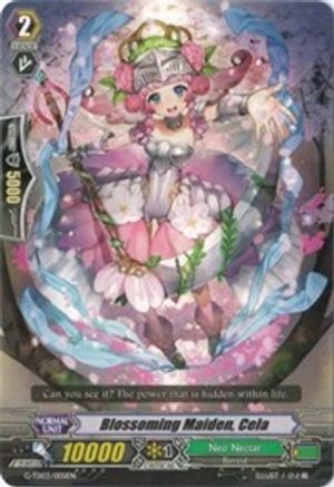 Blossoming Maiden, Cela (G-TD03/005EN) [Flower Maiden of Purity]