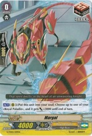 Margal (G-TD02/019EN) [Divine Swordsman of the Shiny Star]