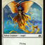 Angel // Saproling Double-Sided Token [Planechase Anthology Tokens]