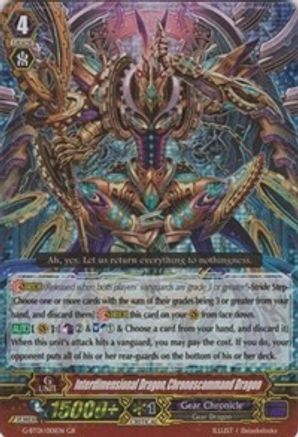 Interdimensional Dragon, Chronoscommand Dragon (G-BT01/001EN) [Generation Stride]