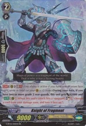Knight of Fragment (G-BT01/010EN) [Generation Stride]