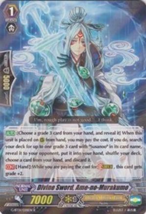 Divine Sword, Ame-no-Murakumo (G-BT01/028EN) [Generation Stride]