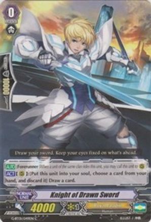 Knight of Drawn Sword (G-BT01/049EN) [Generation Stride]