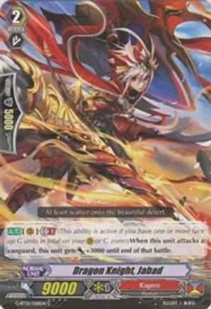 Dragon Knight, Jabad (G-BT01/068EN) [Generation Stride]
