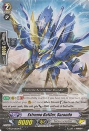 Extreme Battler, Sazanda (G-BT01/083EN) [Generation Stride]