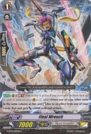 Final Wrench (G-BT01/089EN) [Generation Stride]