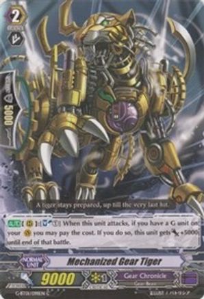 Mechanized Gear Tiger (G-BT01/098EN) [Generation Stride]