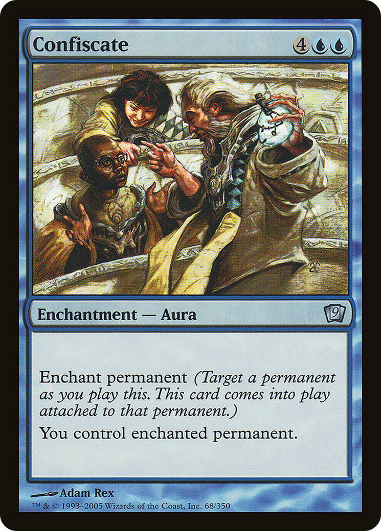 Confiscate (9ED-068) - 9th Edition Foil