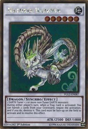 Naturia Barkion [PGL2-EN087] Gold Rare