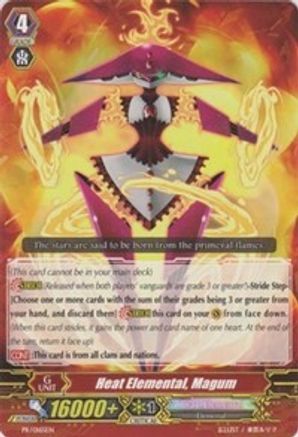 Heat Elemental, Magum (PR/0165EN) [Promo Cards]