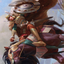 Knight of Dawn's Light // Knight of Dawn's Light (ADMU-010) - Dominaria United Art Series (Borderless) Foil