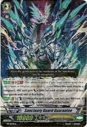 Sanctuary Guard Guarantee (PR/0174EN) [Promo Cards]