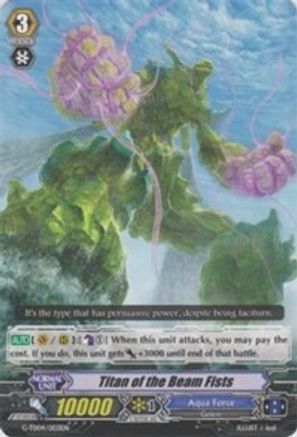 Titan of the Beam Fists (G-TD04/003EN) [Blue Cavalry of the Divine Marine Spirits]