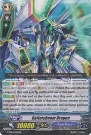 Batteryboom Dragon (G-TD04/004EN) [Blue Cavalry of the Divine Marine Spirits]