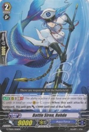 Battle Siren, Rohde (G-TD04/006EN) [Blue Cavalry of the Divine Marine Spirits]