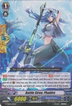 Battle Siren, Phaidra (G-TD04/012EN) [Blue Cavalry of the Divine Marine Spirits]