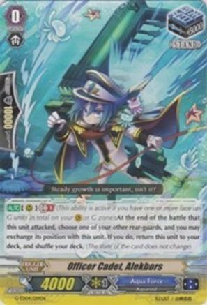Officer Cadet, Alekbors (G-TD04/019EN) [Blue Cavalry of the Divine Marine Spirits]
